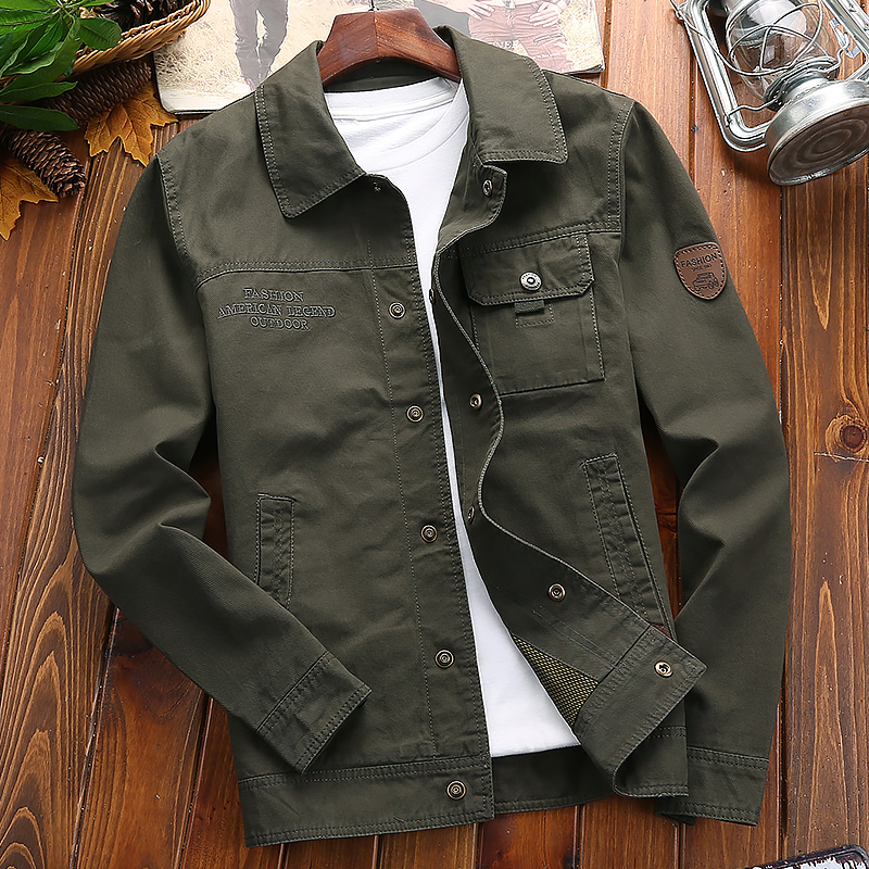 Blouson homme NIANJEEP    manches longues en Coton - Ref 3116161 Image 1