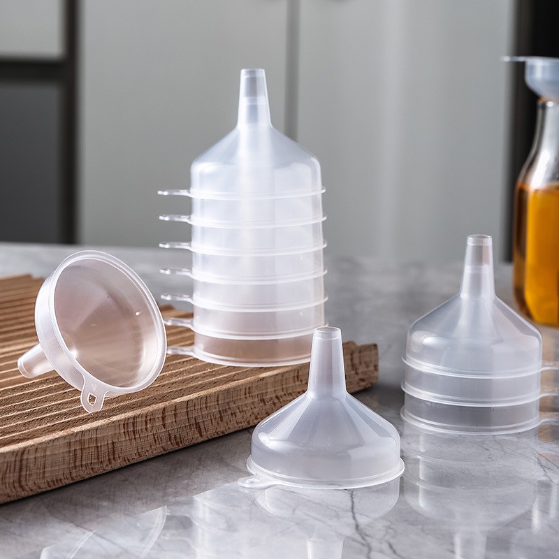 PP 大型プラスチック分注漏斗液体分注ツール小さな漏斗分注化粧品プラスチック漏斗