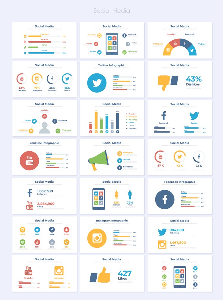 AE脚本-1650+信息数据图表柱状饼状环形趋势图动画 Infographics PackAE脚本、脚本