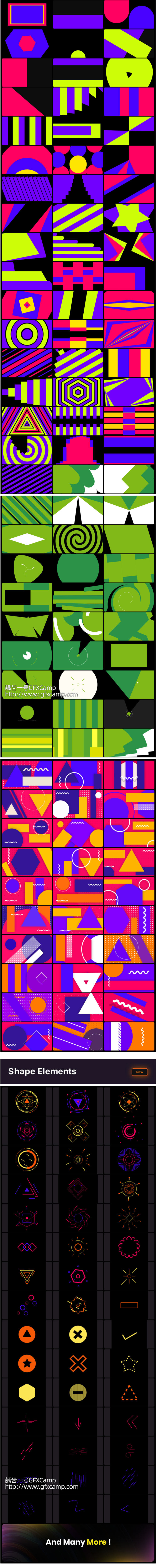 AE脚本-4500+文字标题排版信息数据字幕图标背景转场竖屏社交网络包装动画元素包V5 破解版