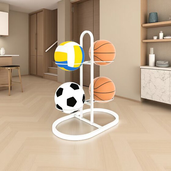 Double-sided basketball storage rack 4 layers 6 layers 8 layers ball rack football storage basketball volleyball storage iron products