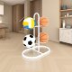 Double-sided basketball storage rack 4 layers 6 layers 8 layers ball rack football storage basketball volleyball storage iron products