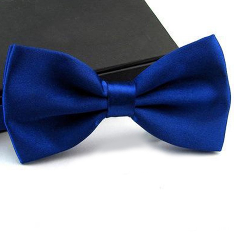 Dankai versatile shirt bow tie tie adult junior gentleman dress texture bow solid color Conan silk