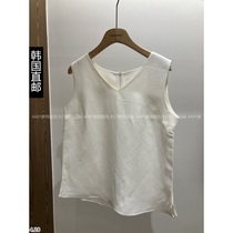 Dongdaemun 2024 summer new style THE SAND SAND BEIGE suspender vest 15230247