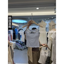 Amys Korean direct mail to Dongdaemun 2024 summer new style MIMME suspender vest 16150404