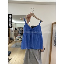 Amys Korean direct mail to Dongdaemun 2024 summer new style TIZZI suspender vest 15300053