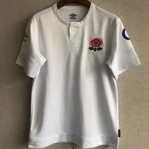 England rugby uniforms 150 Anniversary Edition white jersey England 150 Anniversary speed dry embroidered T-shirt