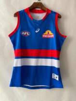 2021AFL Brisbane Home Rugby Suit Blue Vest Blouses Polyester Breathable Speed Dry