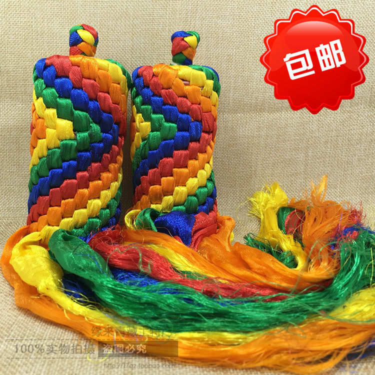 Tibet's colorful Hadamada knot pendant car pendant decorated car ornament pendant with large number of Tibetan in the car