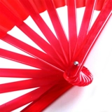 红舞鞋 Вентилятор танца взрослые красные пластиковые фанаты Mulan Dancing Fan Fan Yangge Square Performance Fan Fan