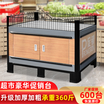 Supermarket promotion table display frame folding promotion flower shelf special car dump truck promotion car beverage pile head