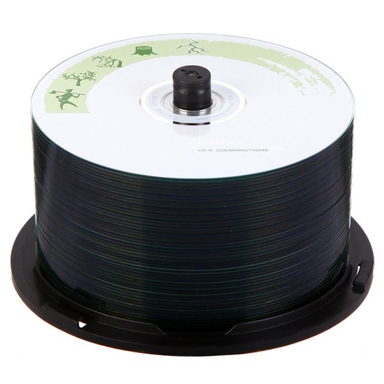 UNIS UNISEX GERUINE CD BLANK 녹음 디스크 CD-r 디스크 자동차 사망자 MP3 음악 불타는 디스크 빈 디스크 700MB 디스크