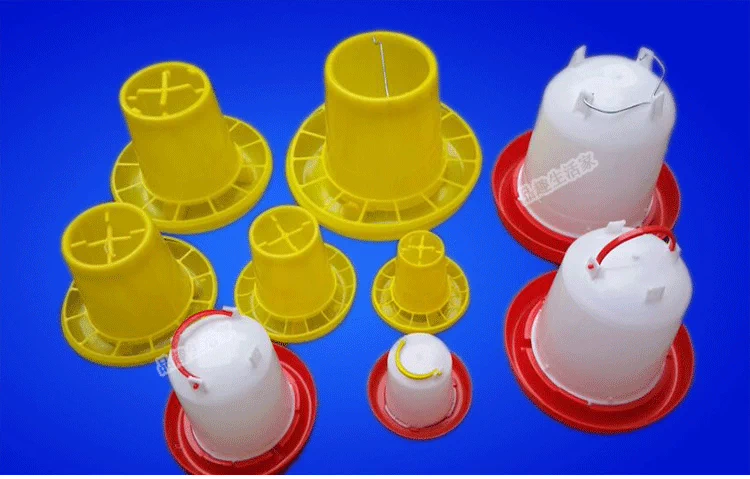 Gà gàu thức ăn xô máng máng gà thùng gà gà gà vịt vịt ngỗng gà cung cấp thiết bị 12L - Chim & Chăm sóc chim Supplies lồng choè than