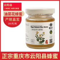 Special production Zhengzong Xia Xiaohua earth honey Three Gorges Dam District Natural oil vegetable flower honey 160 gr in Yunyang County Chongqing Municipality
