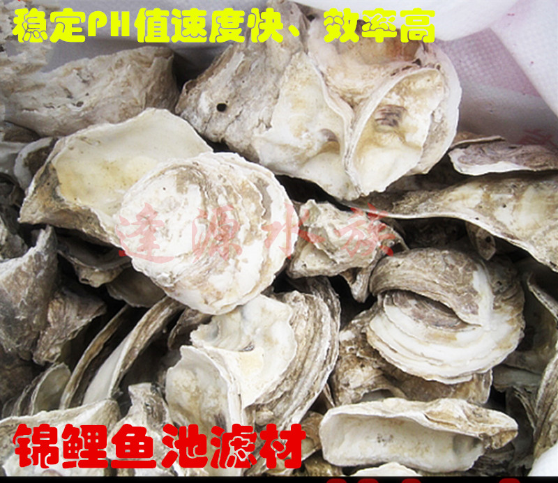 Natural filter material Oyster shell stabilized PH 17KG bag