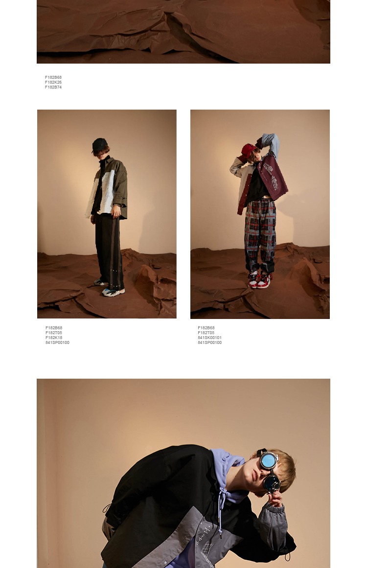 [FLAM cửa hàng trực tuyến chính thức] thương hiệu nước triều cường hip-hop FYP khâu tay áo giả dây rút in đôi áo sơ mi nam áo sơ mi caro nam