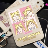 Мультяшный защитный чехол для водительских прав, картхолдер, сумка через плечо, 2 в 1