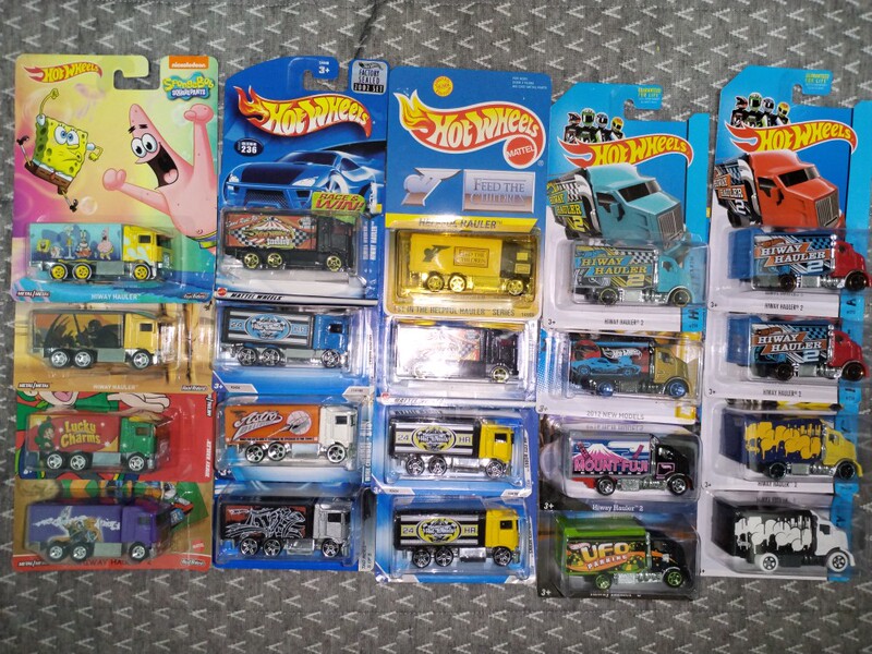 [Truck Zone] (Updated on 2.12) Hot Wheels Hiway Hauler 1-2 Six-Wheel Truck Four-Wheel