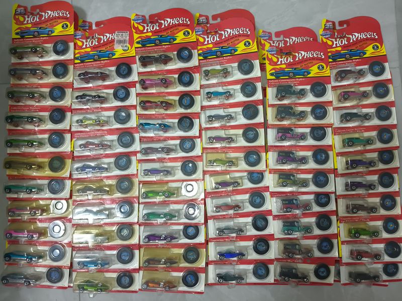 Hot Wheels 10.27② 25Th Anniversary Commemorative Card Red Line Classic Electroplated Paint Double Bubble Car Classic Car