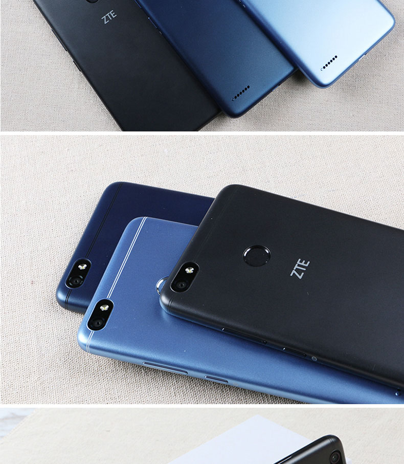 Dưới [gửi chính hãng duy nhất tai nghe + vỏ thép + phim + điện thoại đổ chuông] ZTE ZTE toàn bộ hành trình 5 Netcom 4G vân tay 5000 mA pin điện thoại thông minh cho các sinh viên già A3 A4 - Điện thoại di động điện thoại xs max