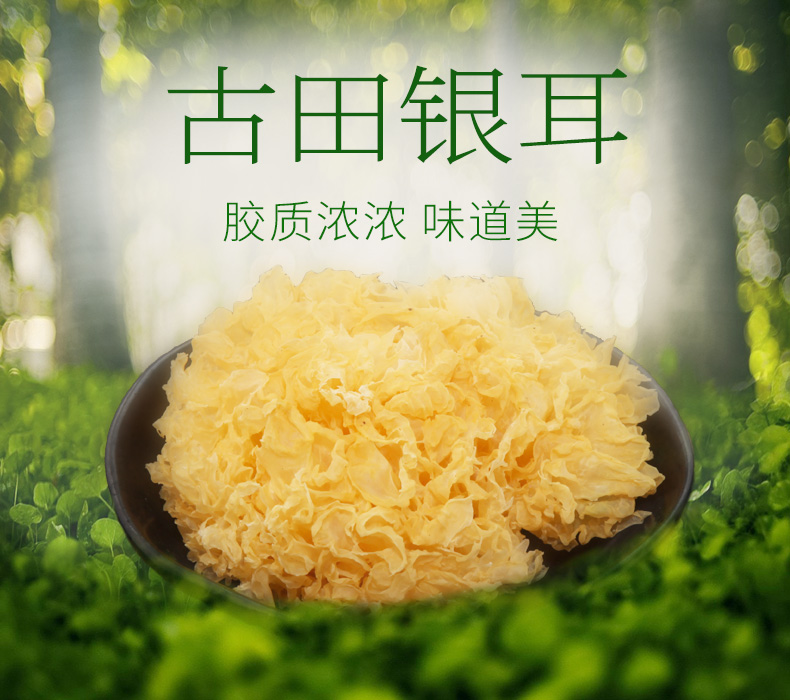 【宝芝林】无硫熏古田银耳100g