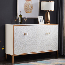 American light and luxurious seashells Modern minimalist Entrance Shoe Cabinet Decoration Cabinet Living-room Ostyle Dining Side Cabinet TV Cabinet
