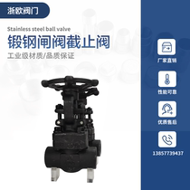 Forged steel internal thread welded globe valve gate valve J61H Z61H Z J11H-16C-100C American standard 800LB