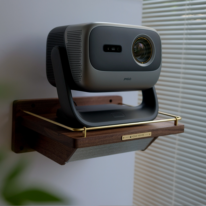 Projector Stand Xgimi Rs30 20 Jmgo N5 N3 Dangbei X7 Dedicated Solid Wood Black Walnut Hidden Socket