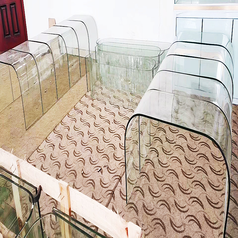 Suzhou Glass Cabinet Radians Single Door Display Cabinet Semicircle Glass Kindergarten Arched Toy Cabinet Round Glass Production