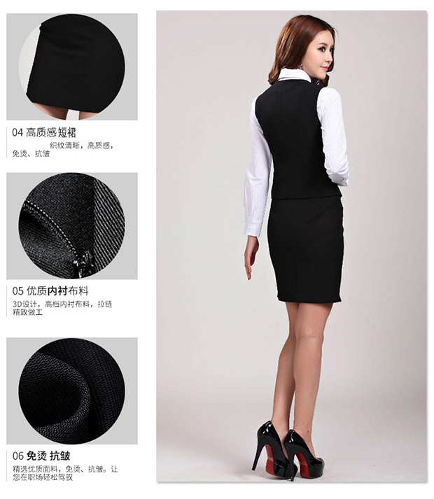 Váy vest hai mảnh chuyên nghiệp của phụ nữ mặc vest váy váy quần overalls phù hợp với quần váy áo sơ mi trắng nữ măng tô nữ