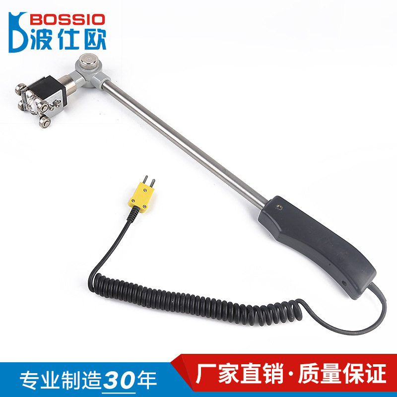 Bo Shiou WRNM-201B pipe roller surface thermocouple roller temperature sensor temperature measurement monitor