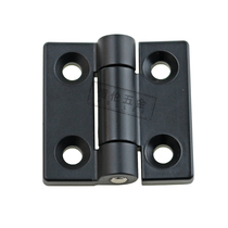 Zinc alloy torque hinge damping buffer random positioning hinge arbitrary closing page Black hinge 50*50