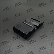 Exposed linkage hinge industrial equipment cabinet protruding door rotating small hinge zinc alloy black