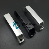 Thickened aluminum alloy black pull handle cabinet door handle open industrial equipment handle tool box handle