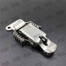 Ticket-locked iron plated nickel with padlock anti-theft double spring scaling industrial automation machinery and equipment cabinet door lock