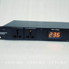 Блоки питания, Инвертеры 电压显示屏时序顺序电源控制器8路万能插座机柜音响周边设备保护
