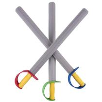 Fencing equipment guide training childrens foam toy sword foil sword epee saber entry practice beginner sword