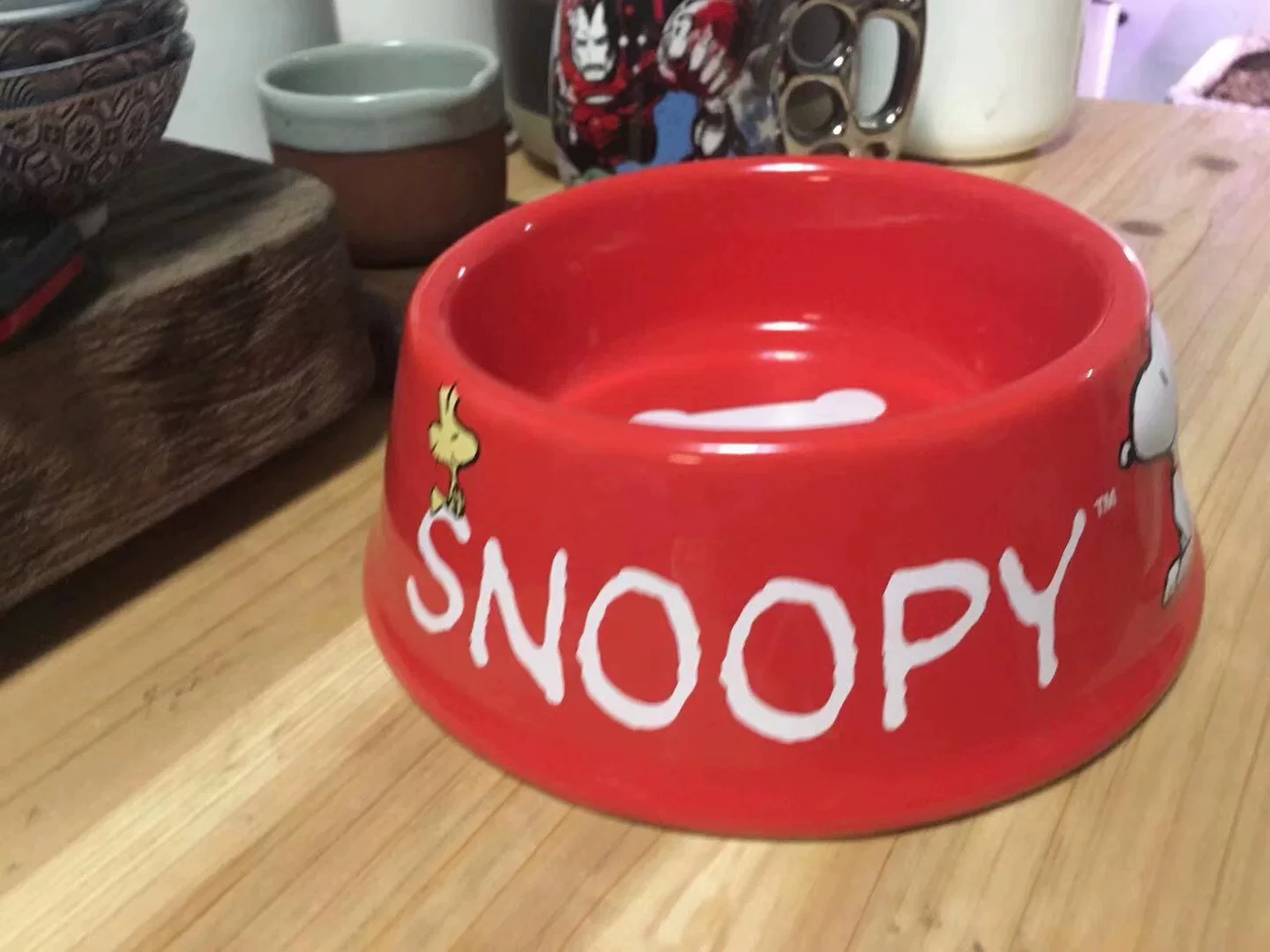 [Оригинальная экспортная продукция Японии Снупи Snoopy/Лиза Лиза питомец кошка/собака керамическая миска для еды]