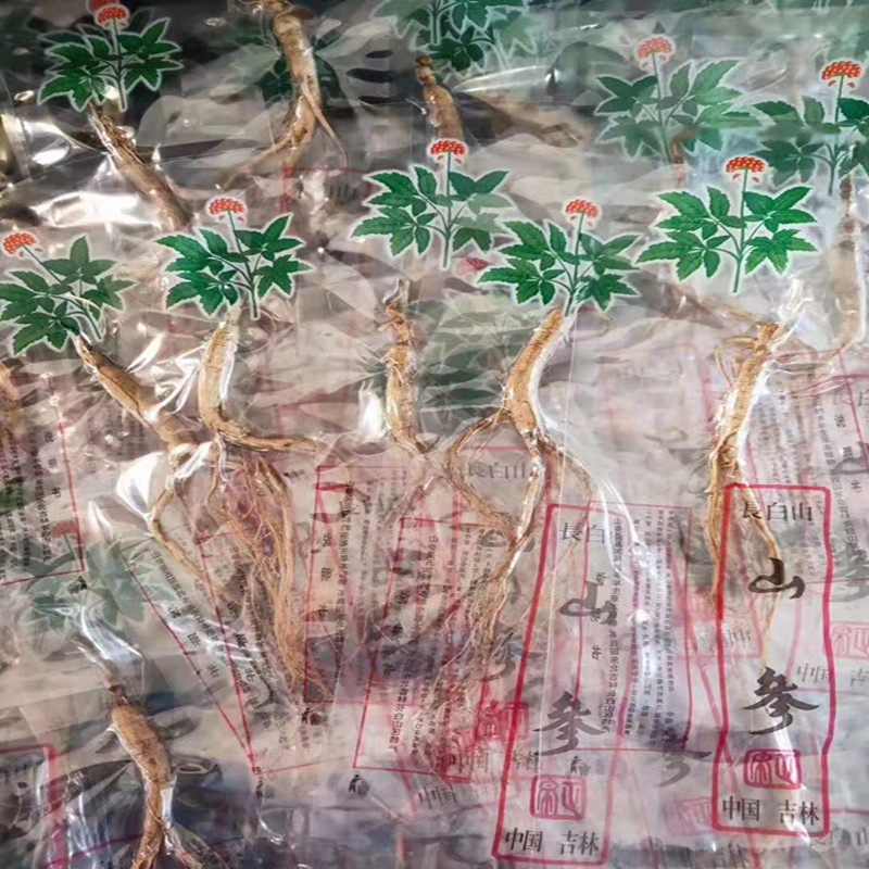 Northeast ginseng Changbai Mountain forest ginseng single old ginseng soup