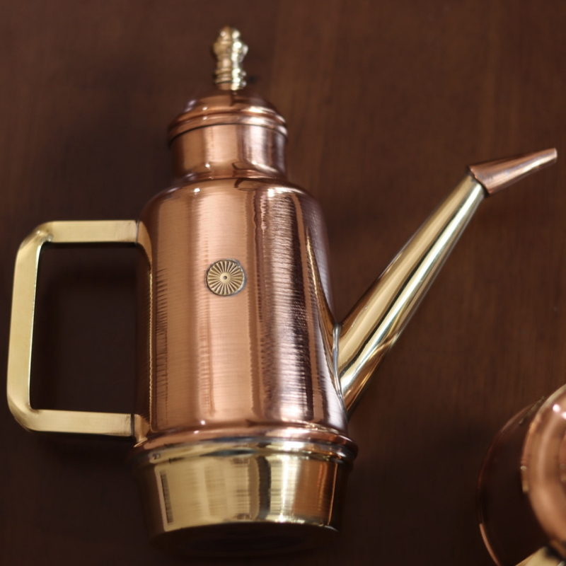 Soul Chef Italian Traditional Oil Pot 450ml Handmade Copper Commercial Kiln Pizza Oil Pot Soul Chef Italian Traditional Oil Pot 450ml Handmade Copper Commercial Kiln Pizza Oil Pot