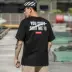 FNNKA Châu Âu và Hoa Kỳ áo gió ngắn tay áo thun nam hiphop lỏng hip-hop ngắn tee sinh viên thương hiệu mùa hè tay áo nửa Áo thun nam Áo phông ngắn
