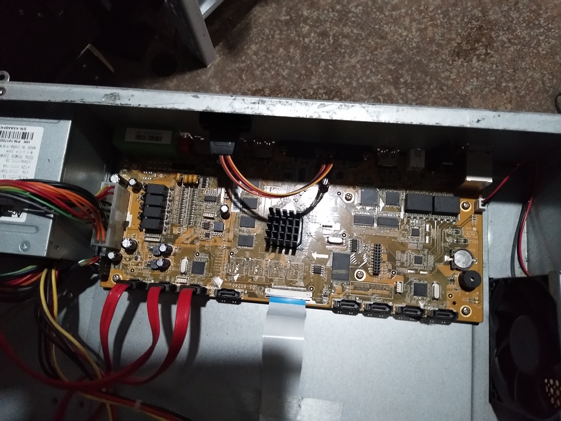 Haikang DS-FN08CG Hard Disc Recorder 8 Way H 265 HD Internet Monitoring 8 Disk bits DS-80240 board