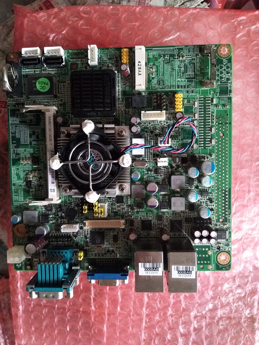 Advantech AIMB-213 REV A1 industrial control motherboard D525 integrated dual network card AIMB-213D industrial board