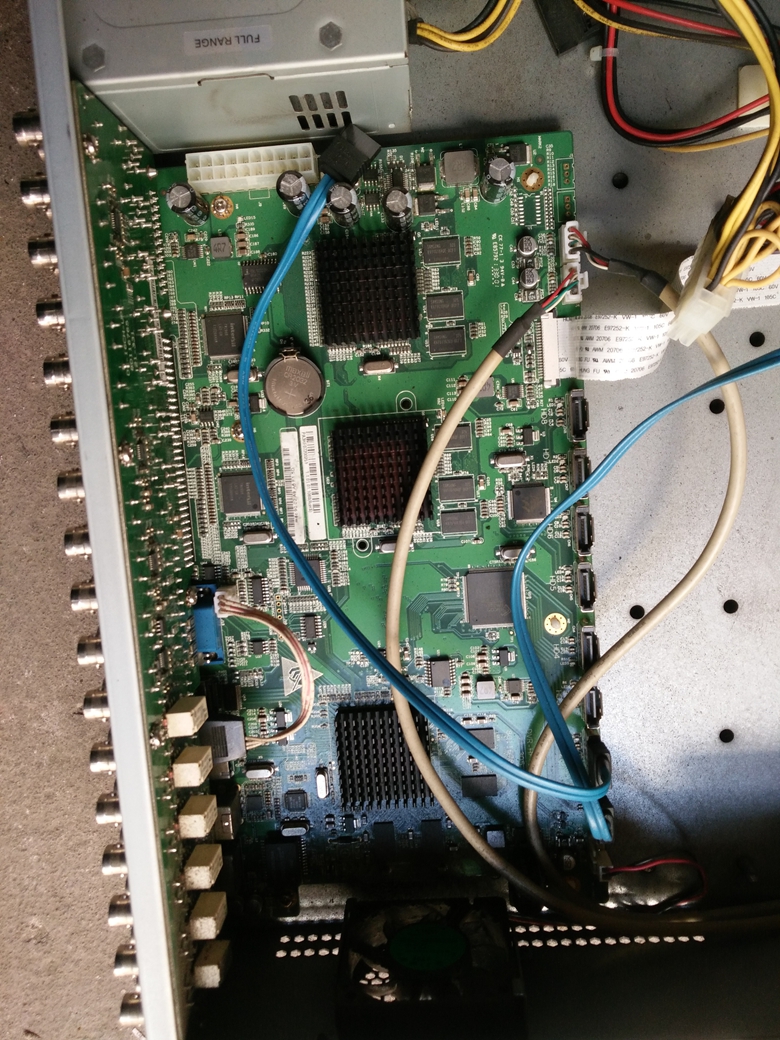 Original Assembly Machine Hua H Series 16 Road Hard Disc Recorder DVR1604HG Main Board 80116789