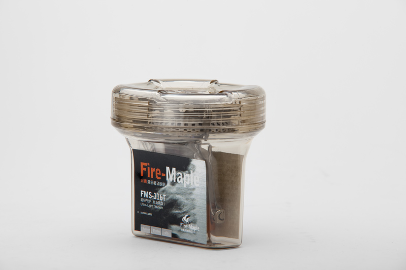 Fire Maple FMS-116T Mini Titanium Lò cắm trại ngoài trời Ultralight Portable Titanium Hợp kim Bếp gas tích hợp - Bếp lò / bộ đồ ăn / đồ nướng dã ngoại lò nướng inox ngoài trời