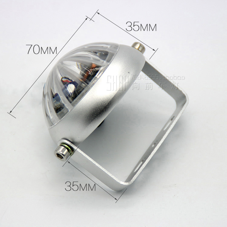 Xe máy sương mù đèn điện xe hơi chống đuôi xe sửa đổi khung gầm đèn led phanh tấm trang trí đèn đèn pha siêu sáng cho airblade 125