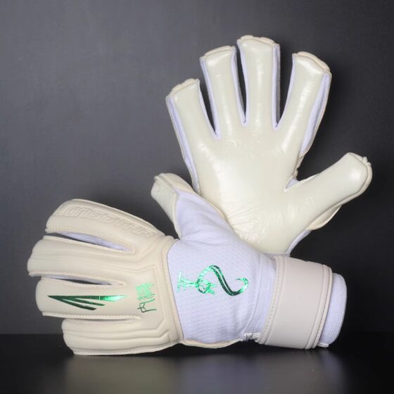 Super League Longstar Wg2 Best-Selling Metallic Color Interseam Wear-Resistant Non-Slip Breathable Football Goalkeeper Gloves