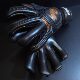 Super League Campus Longstar Claw-Shaped Long Tube Half-Finger Inner Seam Version Winter Training Thickened Non-Slip Football Goalkeeper Gloves
