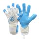 Trobr2026 New Model Contech Water-Soft Natural Latex Goalkeeper Gloves with Inner Seal Half-Finger Design