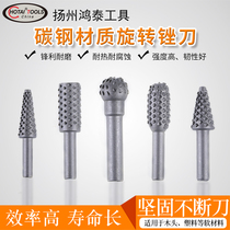 Factory direct supply of 5-piece set of woodworking special-shaped rotary files rotary wood files woodworking files grinding heads